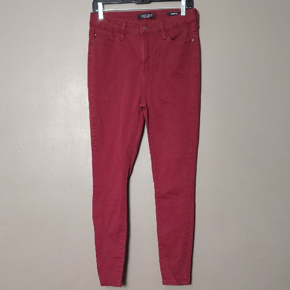 Judy Blue Burgundy Skinny Fit Jeans 11/30